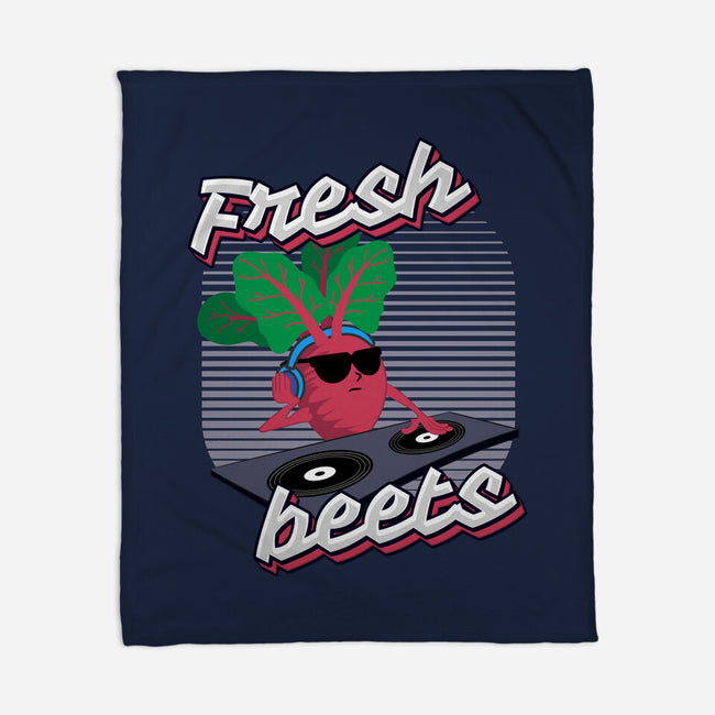 Fresh Beets-none fleece blanket-RoboMega