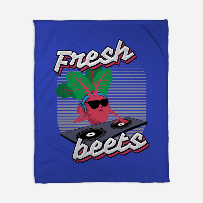 Fresh Beets-none fleece blanket-RoboMega