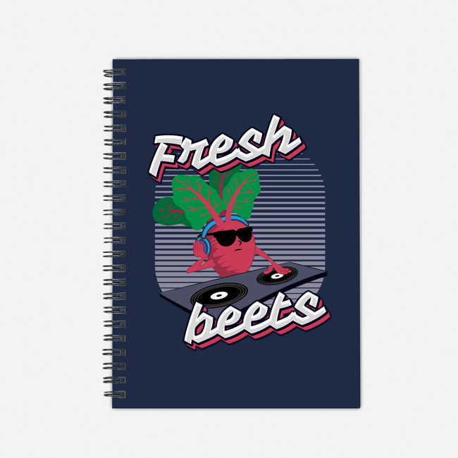 Fresh Beets-none dot grid notebook-RoboMega