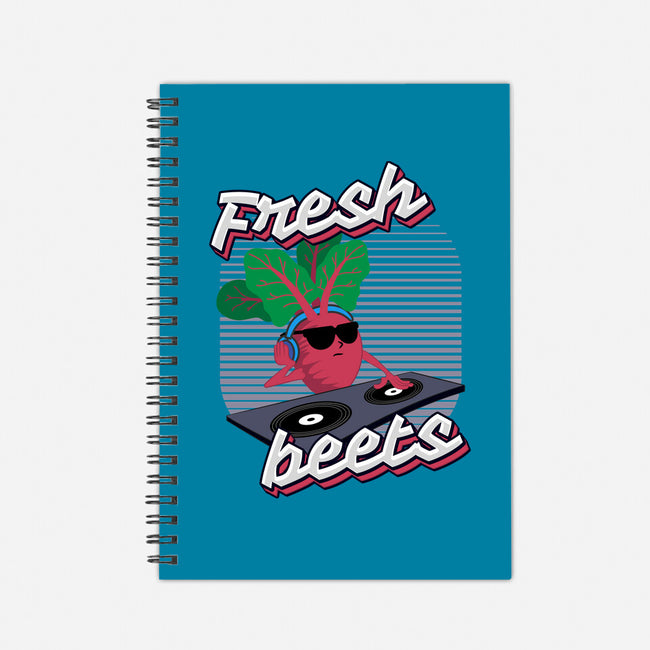 Fresh Beets-none dot grid notebook-RoboMega
