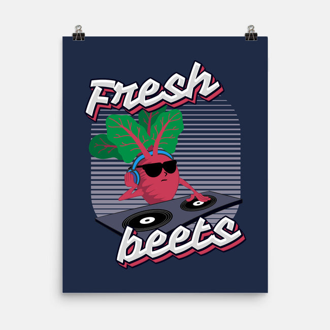 Fresh Beets-none matte poster-RoboMega