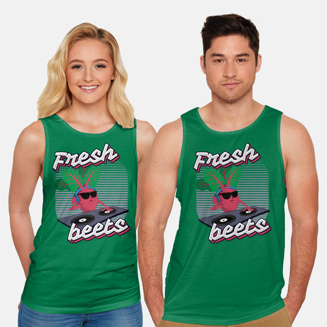 Fresh Beets-unisex basic tank-RoboMega