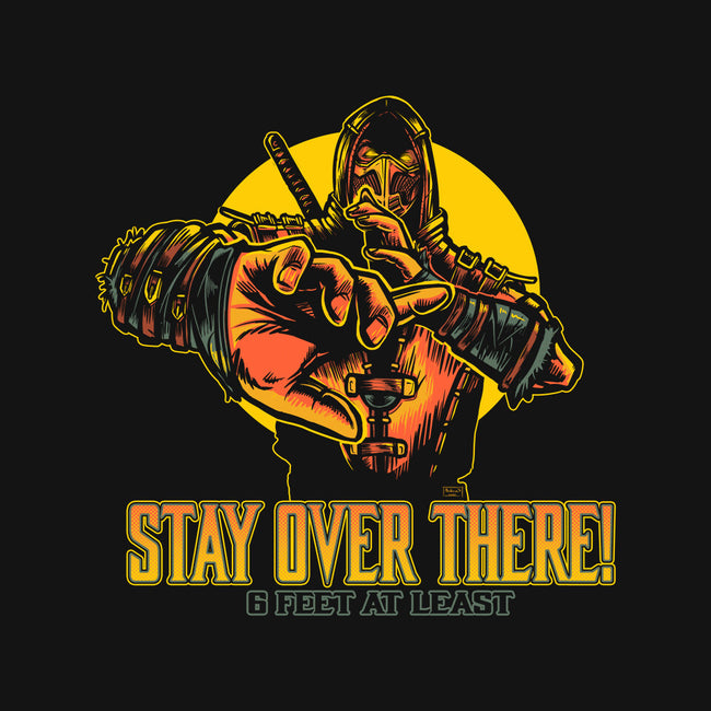 Stay Over There-none fleece blanket-AndreusD