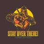 Stay Over There-none polyester shower curtain-AndreusD