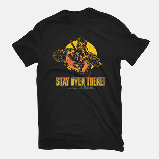 Stay Over There-womens basic tee-AndreusD