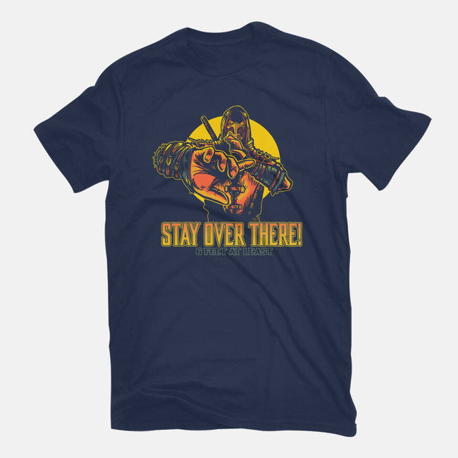 Stay Over There-womens basic tee-AndreusD