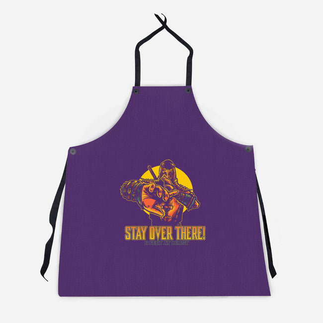 Stay Over There-unisex kitchen apron-AndreusD