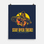 Stay Over There-none matte poster-AndreusD