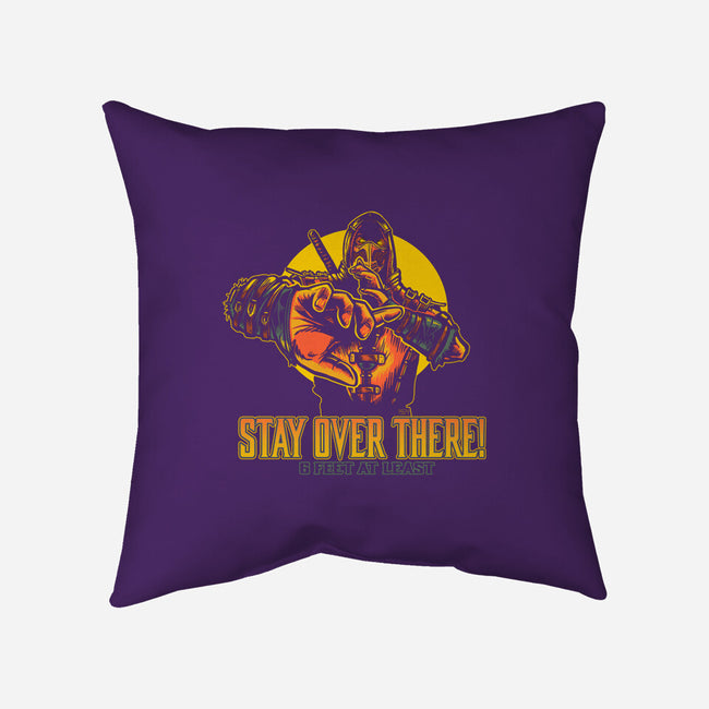 Stay Over There-none removable cover w insert throw pillow-AndreusD