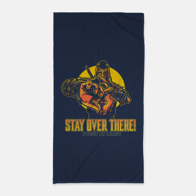 Stay Over There-none beach towel-AndreusD