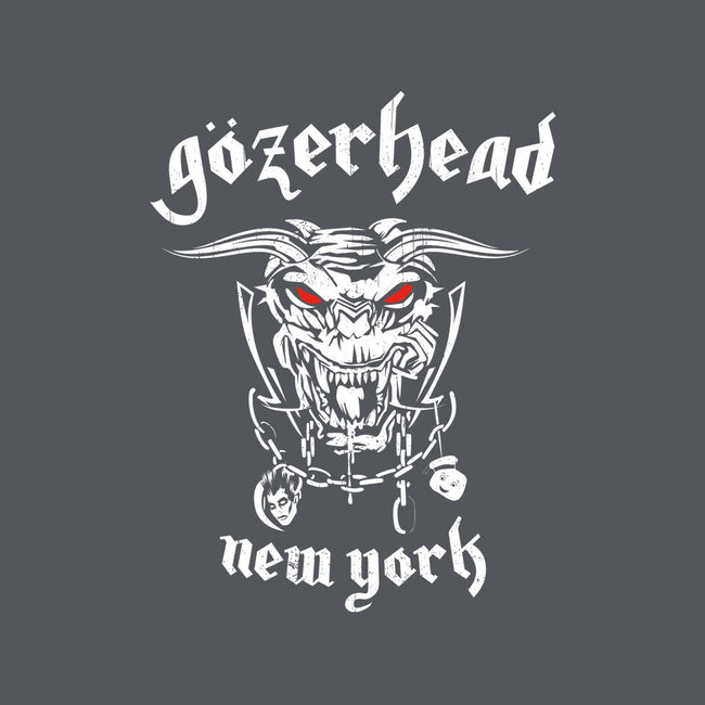 Gozerhead-none removable cover w insert throw pillow-RBucchioni