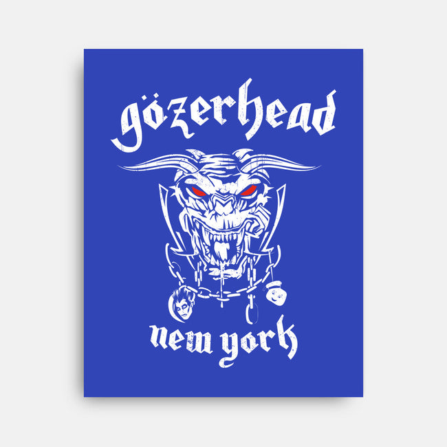 Gozerhead-none stretched canvas-RBucchioni