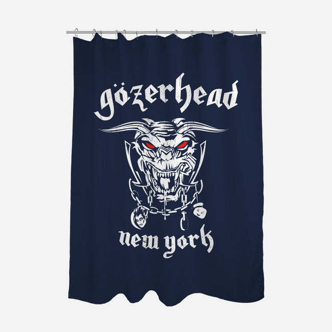 Gozerhead-none polyester shower curtain-RBucchioni