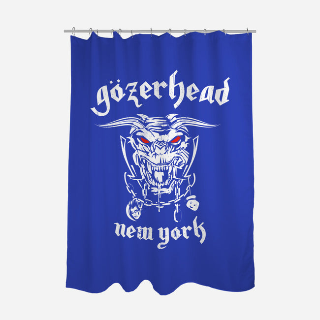 Gozerhead-none polyester shower curtain-RBucchioni