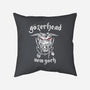 Gozerhead-none removable cover w insert throw pillow-RBucchioni