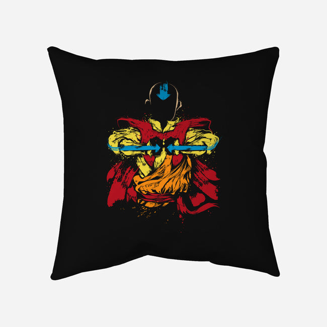 The Air Nomad-none removable cover w insert throw pillow-DrMonekers