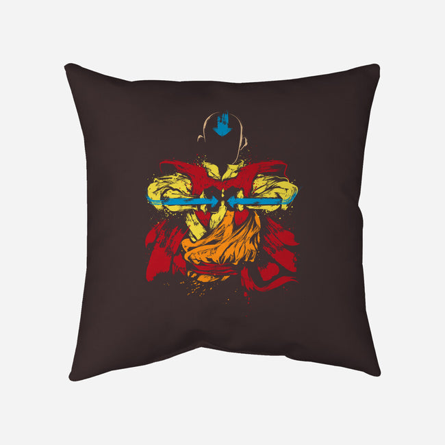 The Air Nomad-none removable cover w insert throw pillow-DrMonekers
