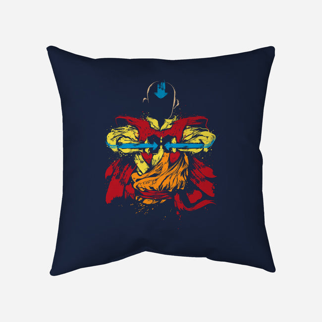The Air Nomad-none removable cover w insert throw pillow-DrMonekers