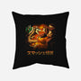Smash Kaiju-none removable cover w insert throw pillow-Andriu