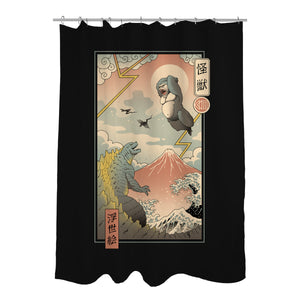 Kaiju Fight In Edo