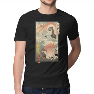 Kaiju Fight In Edo