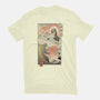 Kaiju Fight In Edo-womens basic tee-vp021