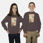 Kaiju Fight In Edo-youth crew neck sweatshirt-vp021