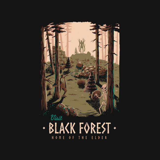 Black Forest-none drawstring bag-Azafran