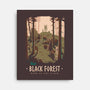 Black Forest-none stretched canvas-Azafran