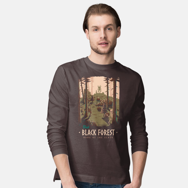 Black Forest-mens long sleeved tee-Azafran