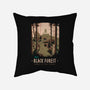 Black Forest-none removable cover w insert throw pillow-Azafran