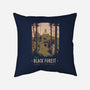 Black Forest-none removable cover w insert throw pillow-Azafran