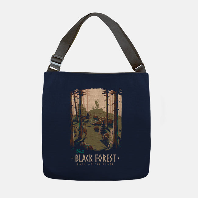 Black Forest-none adjustable tote-Azafran