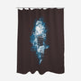 Lost In Space-none polyester shower curtain-kharmazero