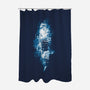 Lost In Space-none polyester shower curtain-kharmazero