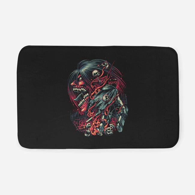 Break the Walls Down-none memory foam bath mat-glitchygorilla