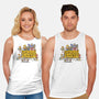 Saturday Mornings Rocked!-unisex basic tank-kg07