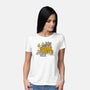 Saturday Mornings Rocked!-womens basic tee-kg07