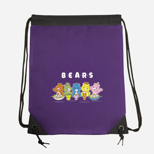 B-E-A-R-S-none drawstring bag-turborat14