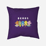 B-E-A-R-S-none removable cover w insert throw pillow-turborat14