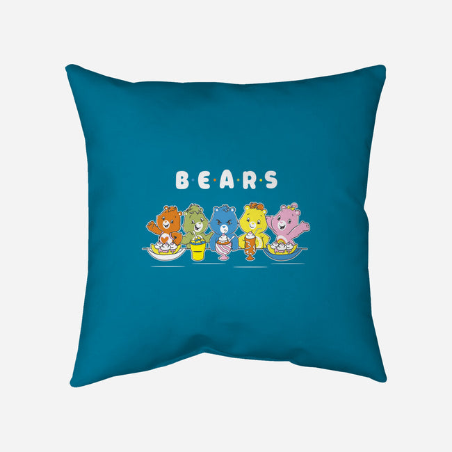 B-E-A-R-S-none removable cover w insert throw pillow-turborat14