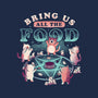 Bring Us All the Food-unisex basic tank-eduely