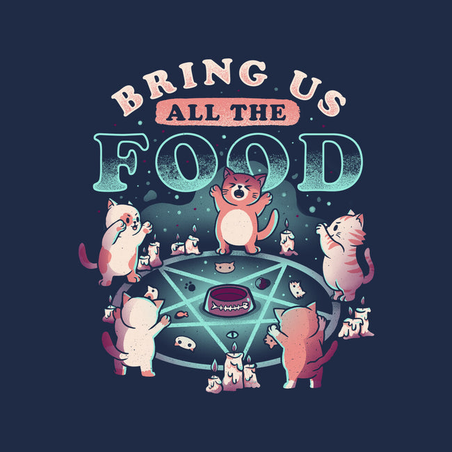 Bring Us All the Food-womens v-neck tee-eduely