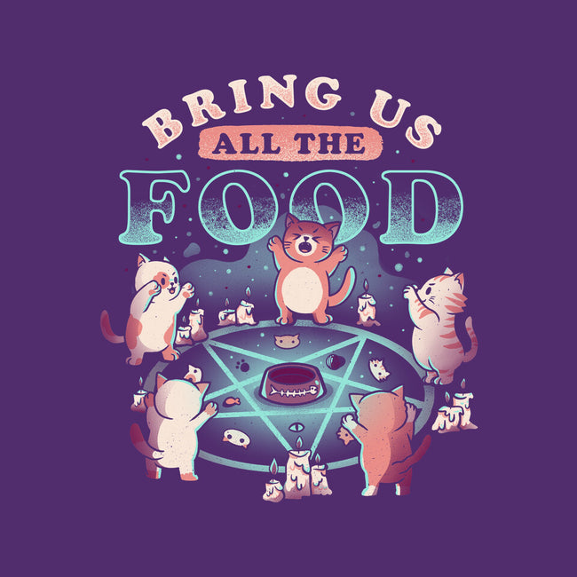 Bring Us All the Food-youth crew neck sweatshirt-eduely