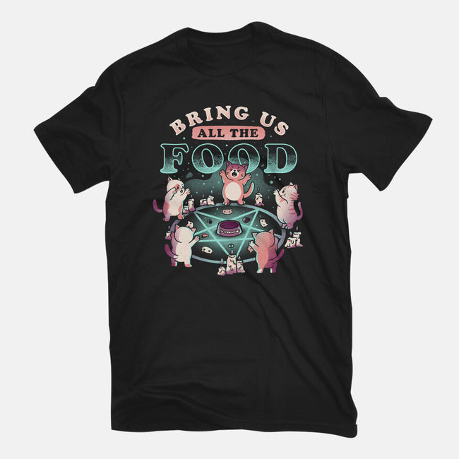 Bring Us All the Food-mens heavyweight tee-eduely