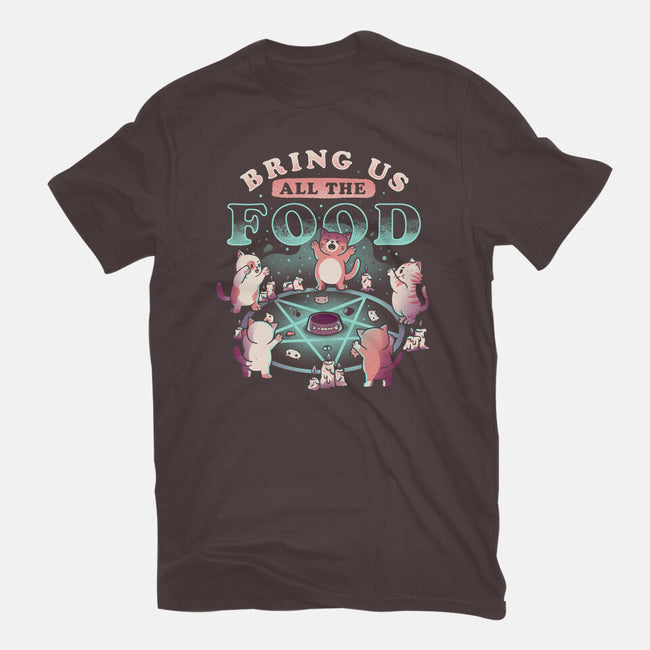 Bring Us All the Food-womens basic tee-eduely