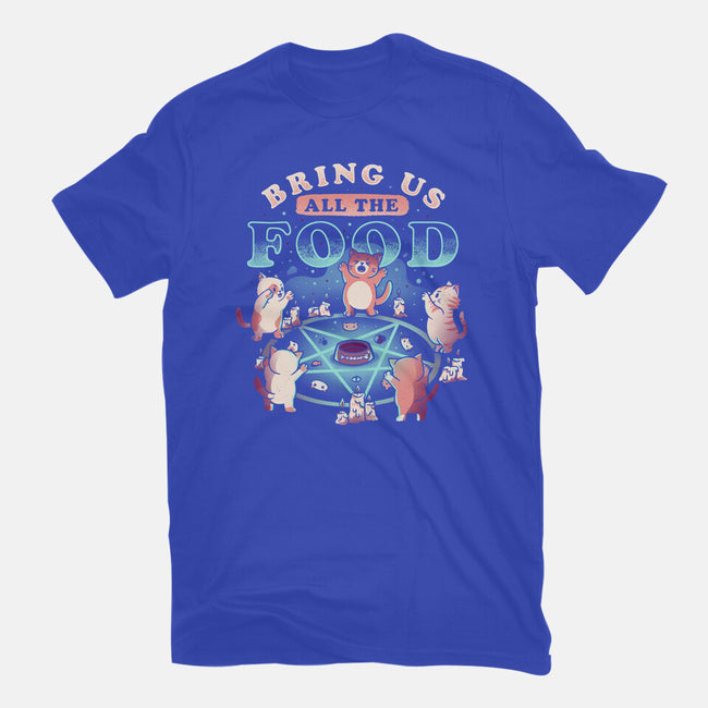 Bring Us All the Food-youth basic tee-eduely