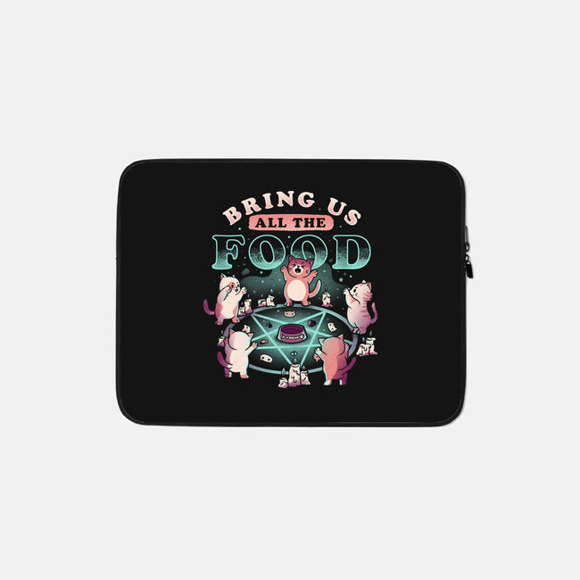 Bring Us All the Food-none zippered laptop sleeve-eduely
