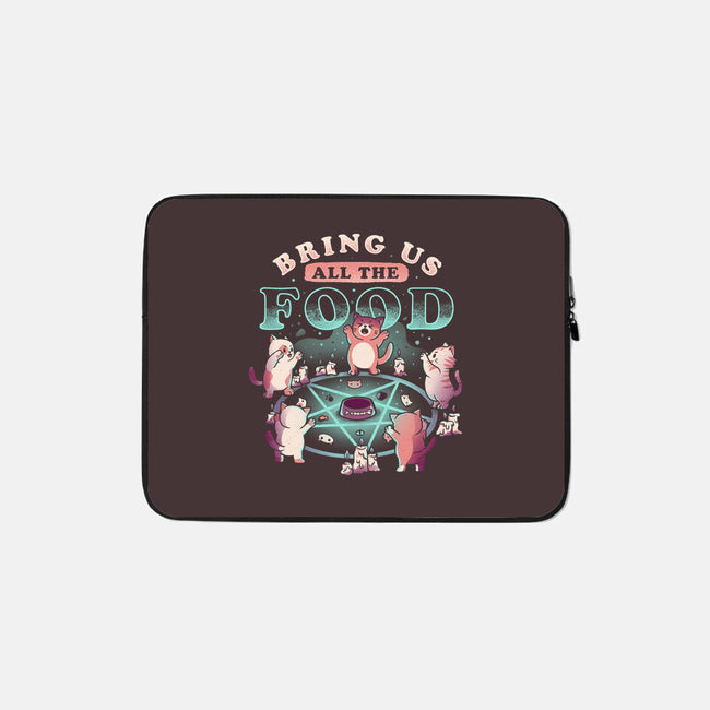 Bring Us All the Food-none zippered laptop sleeve-eduely