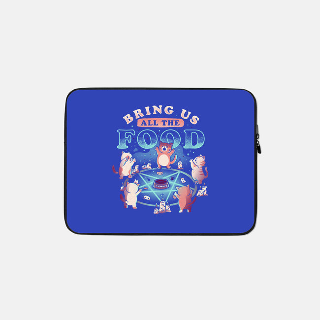 Bring Us All the Food-none zippered laptop sleeve-eduely